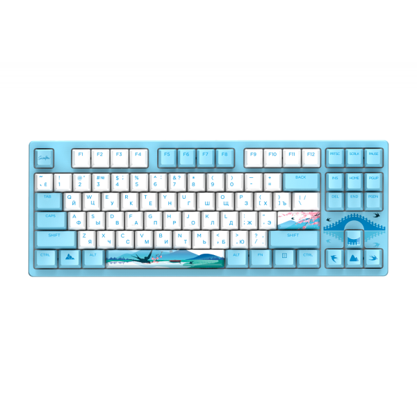 Купить Клавиатура Dareu проводная A87L Swallow (switch Aqua linear)